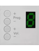  AUDAC MWX45-W Paneles de control - Control de pared MTX, AMP/RM523 Blanco|MusicGoodDeal 
