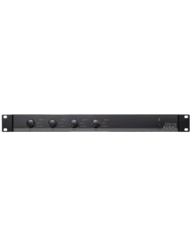  AUDAC EPA104 Class D - CL.D Amplifier - 4 x 100W/4Ohms Energy Star|MusicGoodDeal 