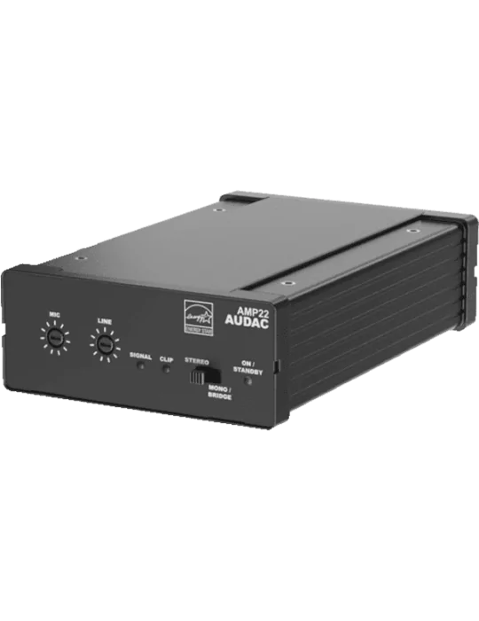  AUDAC AMP22 Class D - Mini amplifier 2 x 15 W|MusicGoodDeal 