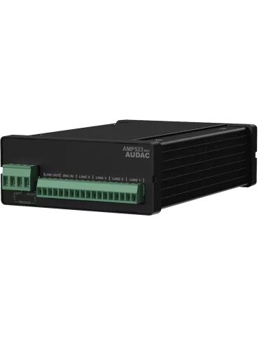  AUDAC AMP523MK2 Class D - Mini Stereo Amp - external cont.|MusicGoodDeal 