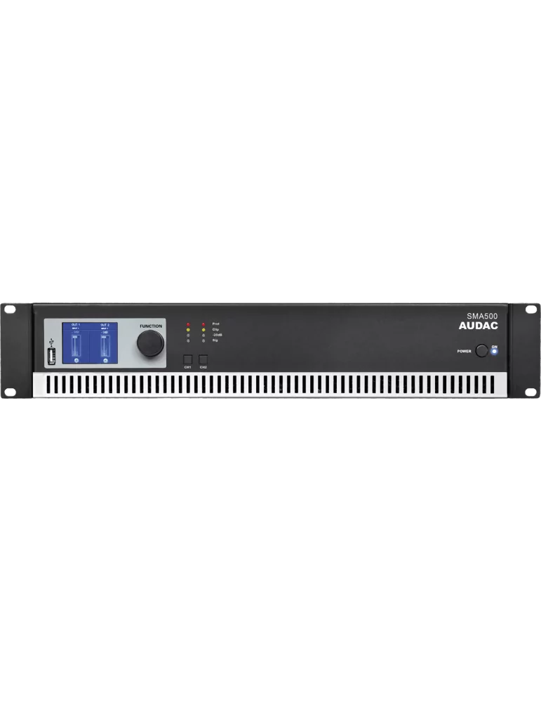  AUDAC SMA500 2 Channel DSP - WAVEDYNAMICS 2 x 500W / 4 Ohms|MusicGoodDeal 