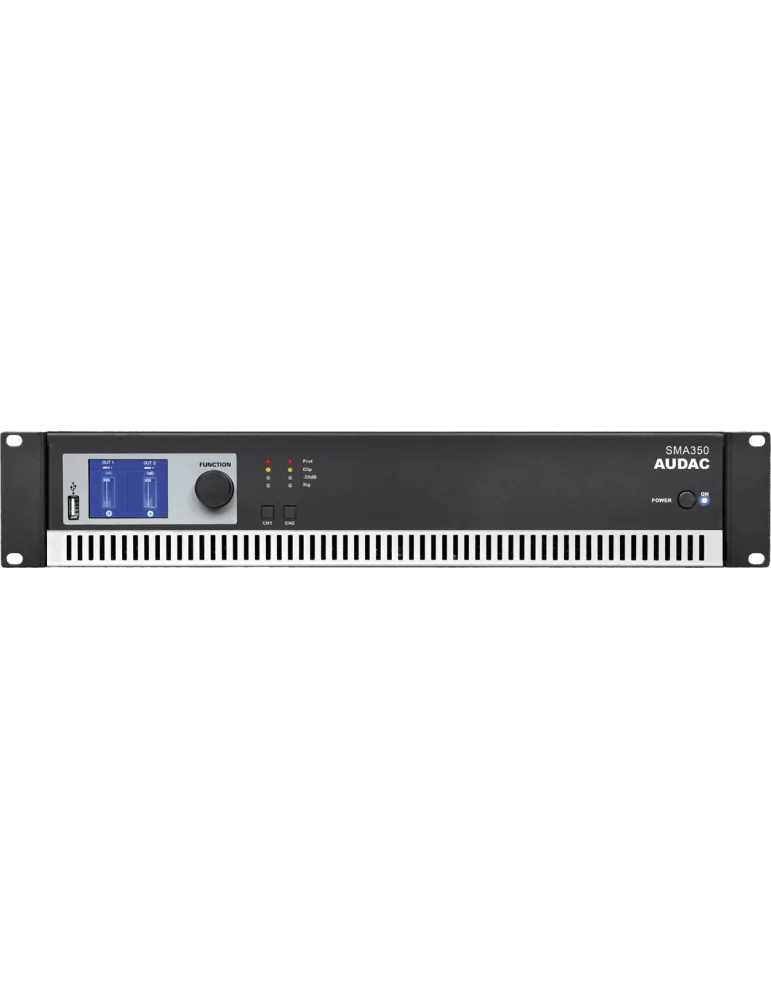  AUDAC SMA350 2 Channel DSP - WAVEDYNAMICS 2 x 350W / 4 Ohms|MusicGoodDeal 