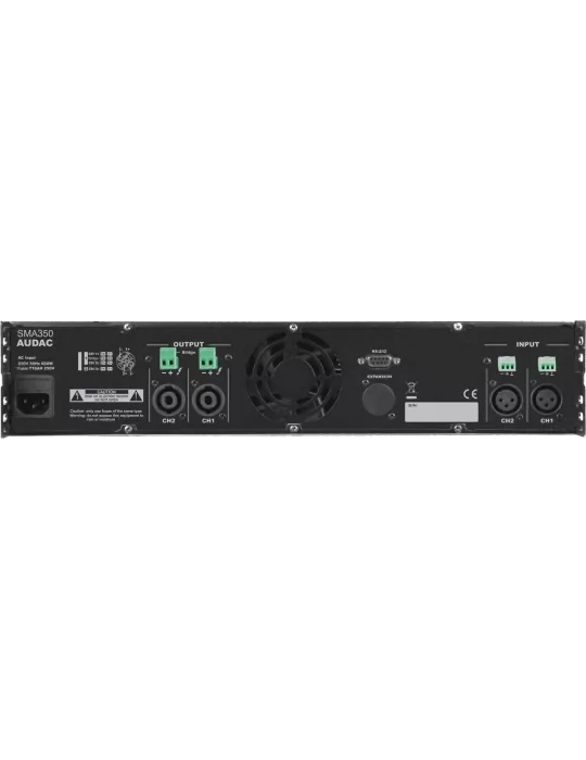  AUDAC SMA350 2 Channel DSP - WAVEDYNAMICS 2 x 350W / 4 Ohms|MusicGoodDeal 