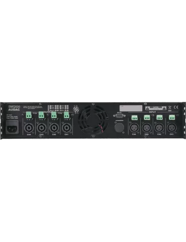  AUDAC SMQ500 4 Channel DSP - WAVEDYNAMICS 4 x 500W / 4 Ohms|MusicGoodDeal  2