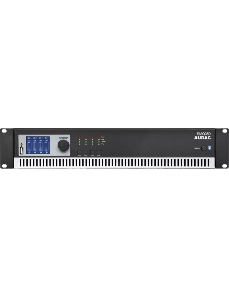  AUDAC SMQ350 4 Channel DSP - WAVEDYNAMICS 4 x 350W / 4 Ohms|MusicGoodDeal 