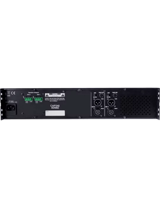  AUDAC CAP248 2 channels - 2 x 480W / 100V|MusicGoodDeal 