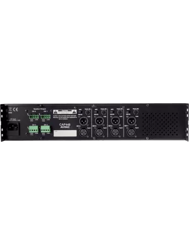  AUDAC CAP448 4 channels - 4 x 480W / 100V|MusicGoodDeal  2