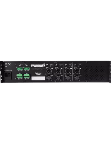  AUDAC CAP424 4 channels - 4 x 240W / 100V|MusicGoodDeal  2