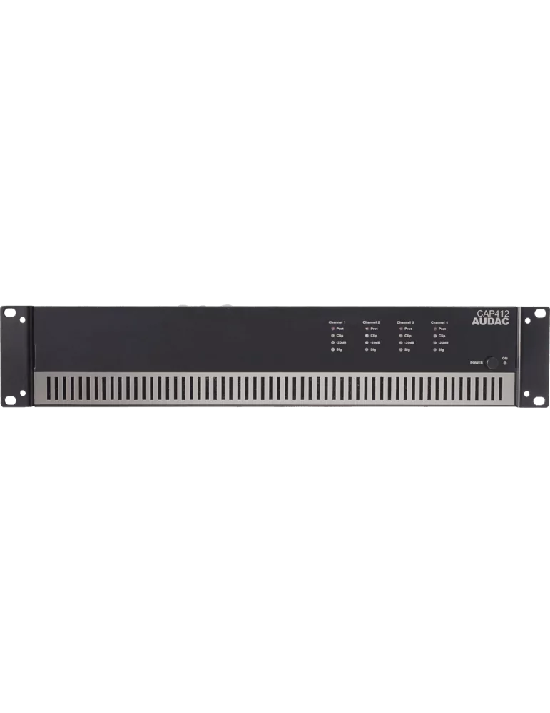  AUDAC CAP412 4 channels - 4 x 120W / 100V|MusicGoodDeal 