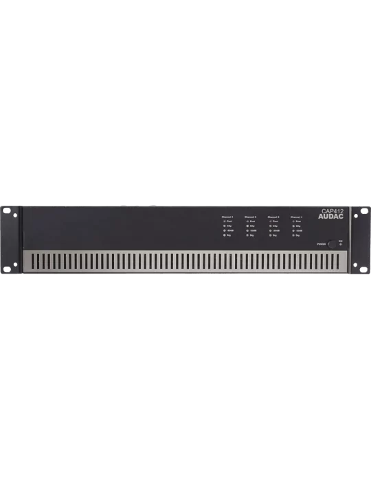  AUDAC CAP412 4 channels - 4 x 120W / 100V|MusicGoodDeal 