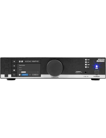  AUDAC MFA208 MFA Series - Multifunction Amplifier 2x40W-100V|MusicGoodDeal  2