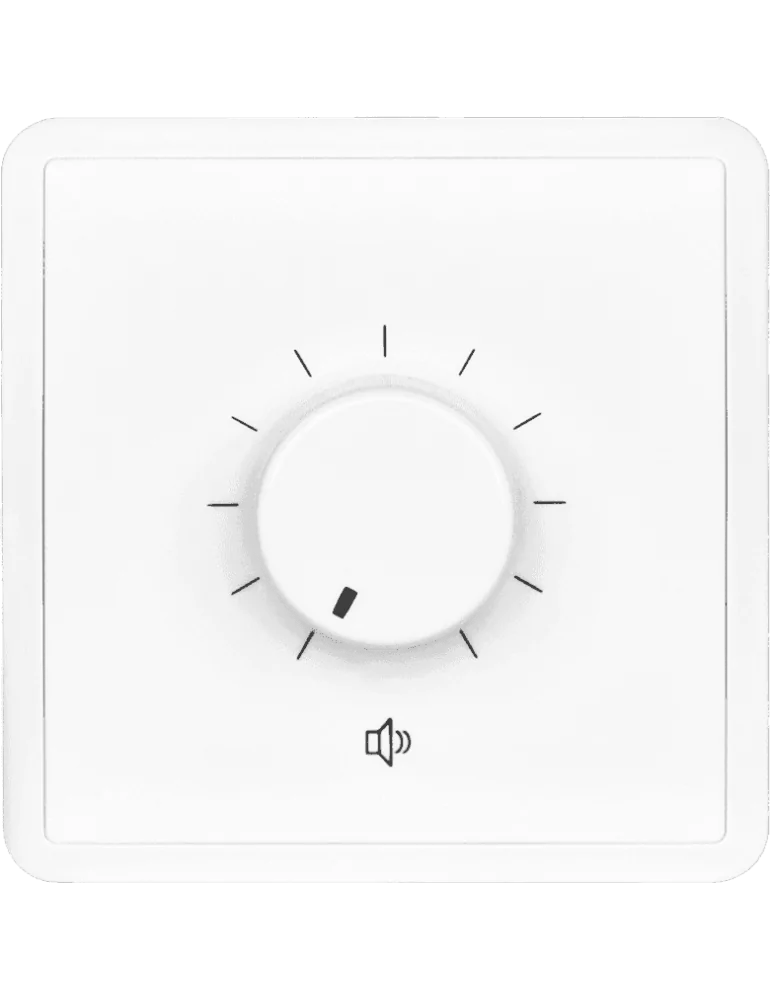  AUDAC VC3062-W Control de volumen 80x80 60W/100V|MusicGoodDeal 