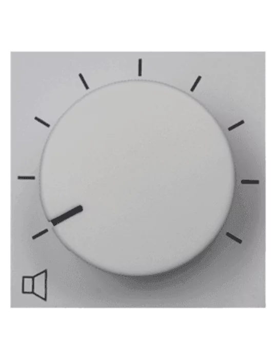  AUDAC VC3036-W Faceplate 45x45 cont. Vol. 36W/100V White|MusicGoodDeal 