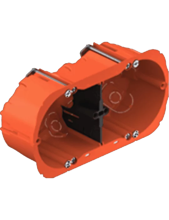  AUDAC WB45D-FG Double box 45x45 hollow wall|MusicGoodDeal 