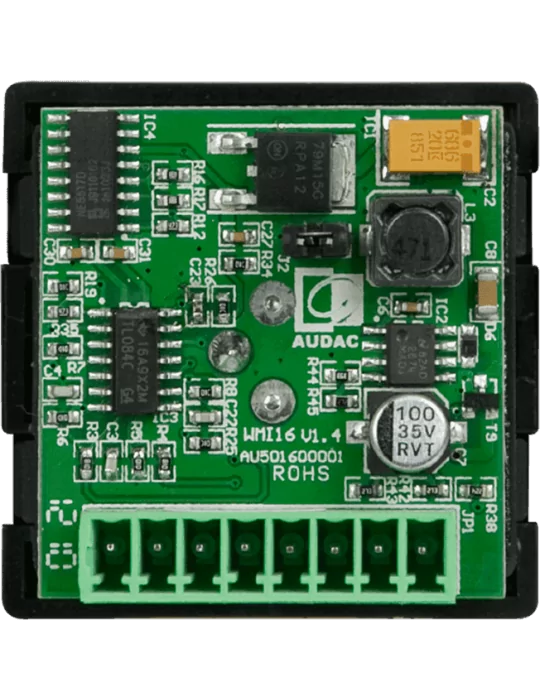  AUDAC WMI18-W Placa frontal 45x45 mic/phoenix Blanco|MusicGoodDeal 