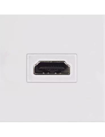  AUDAC CP45HDM-W Faceplate 45x45 - HDMI White|MusicGoodDeal 