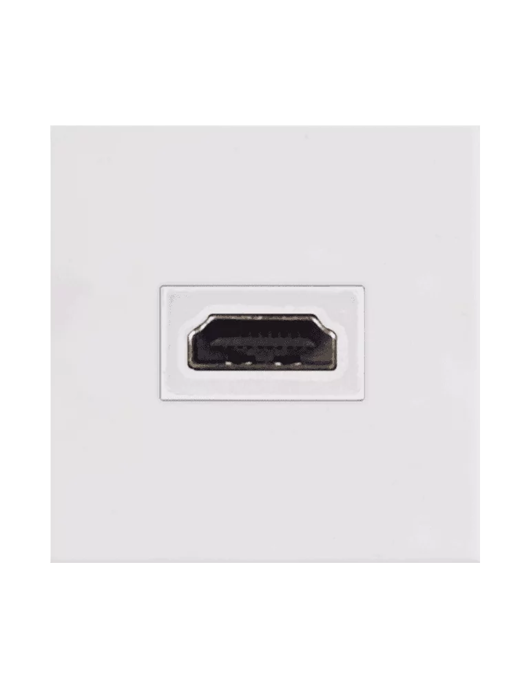  AUDAC CP45HDM-W Faceplate 45x45 - HDMI White|MusicGoodDeal 