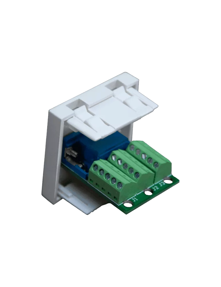  AUDAC CP45VGA-W Faceplate 45x45 - SVGA White|MusicGoodDeal 