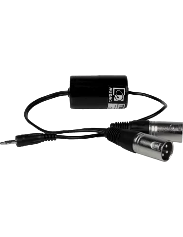  AUDAC TR2080 Line isolation 3.5mm jack / XLR|MusicGoodDeal 