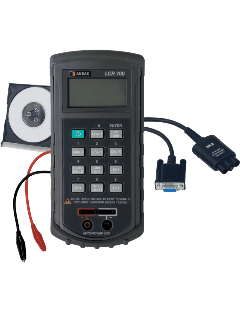  AUDAC LCR700 Audio - Digital LCR Tester|MusicGoodDeal 