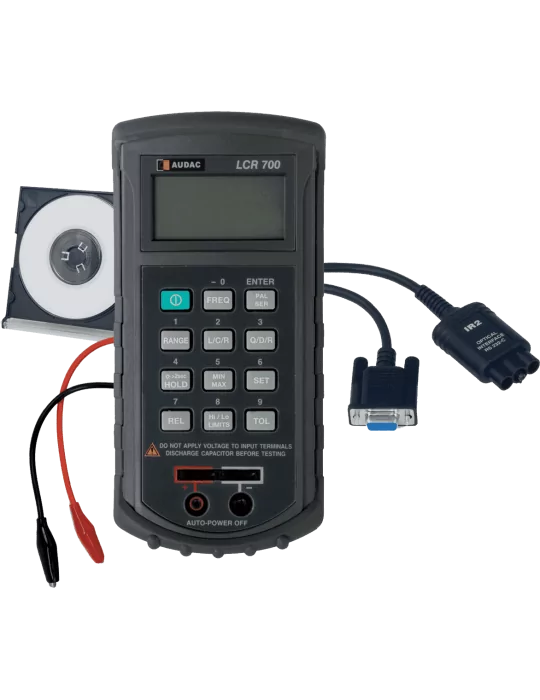  AUDAC LCR700 Audio - Digital LCR Tester|MusicGoodDeal 