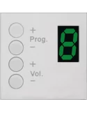  AUDAC DW4018-W Paneles de control - Panel de control de pared de 8 zonas para Bticino White|MusicGoodDeal 