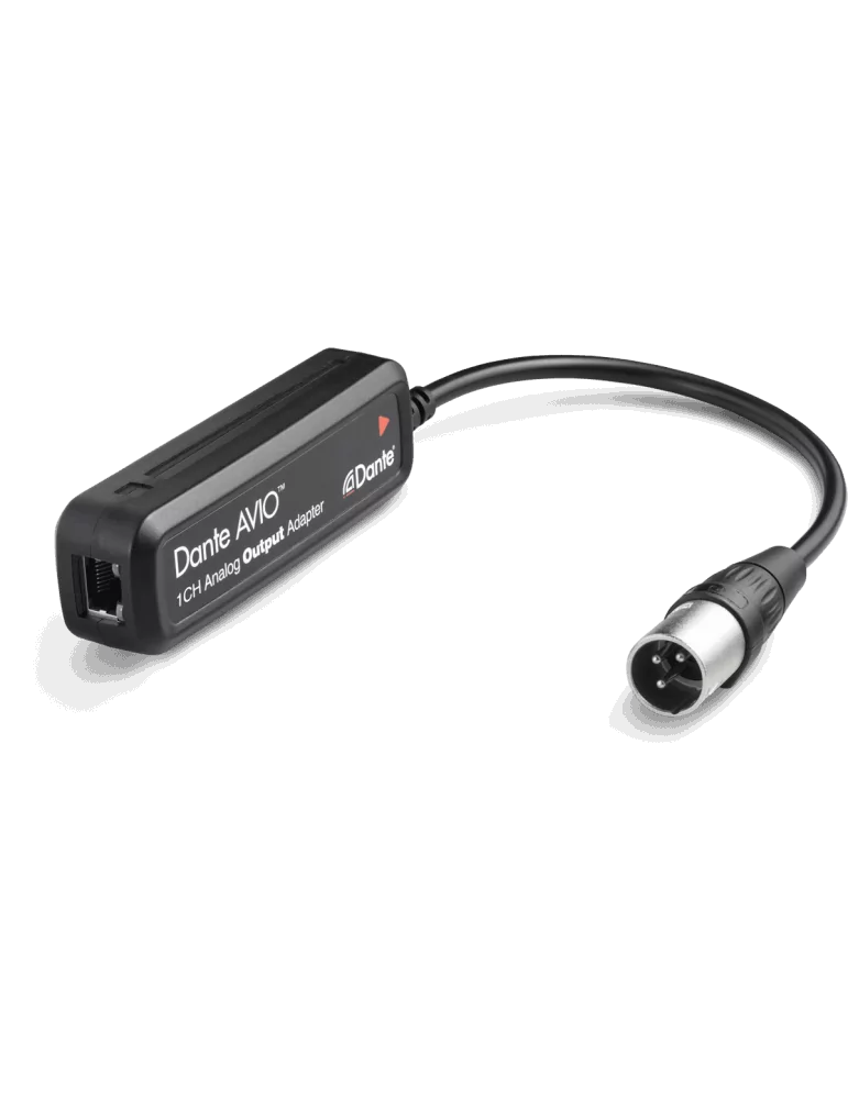  DANTE ADP-DAO-AU-0X1 Dante to 1 audio output adapter|MusicGoodDeal 