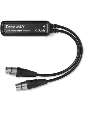  DANTE ADP-DAI-AU-2X0 2 audio inputs to Dante adapter|MusicGoodDeal 