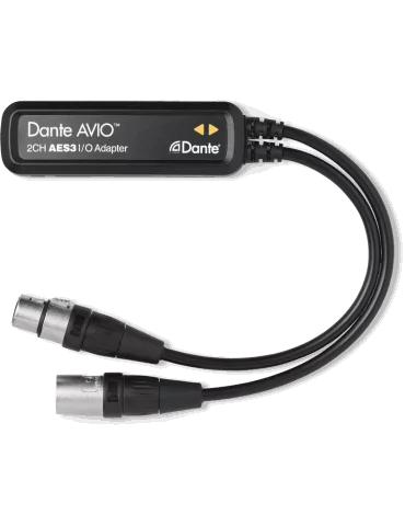  DANTE ADP-AES3-AU-2X2 Dante-AES3 Adapter -2 I/O channels|MusicGoodDeal 