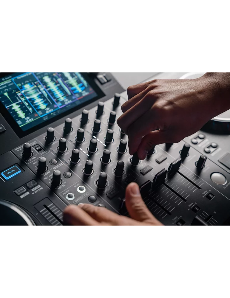 4-channel stand-alone DJ system with 7" touch screen | MusicGoodDeal