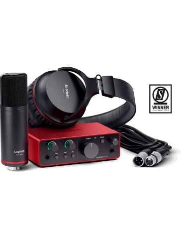 FOCUSRITE SCARLETT4-SOLO-STUDIO | MusicGoodDeal