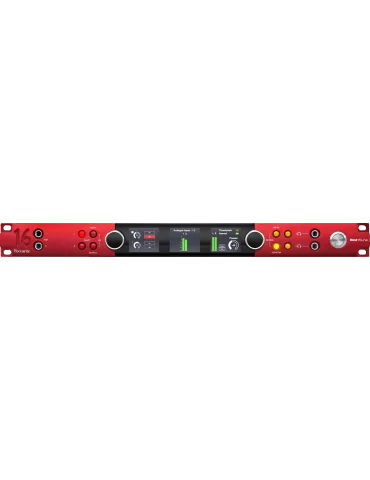  FOCUSRITE PRO RED-16LINE Red - 64 in / 64 out interface|MusicGoodDeal 