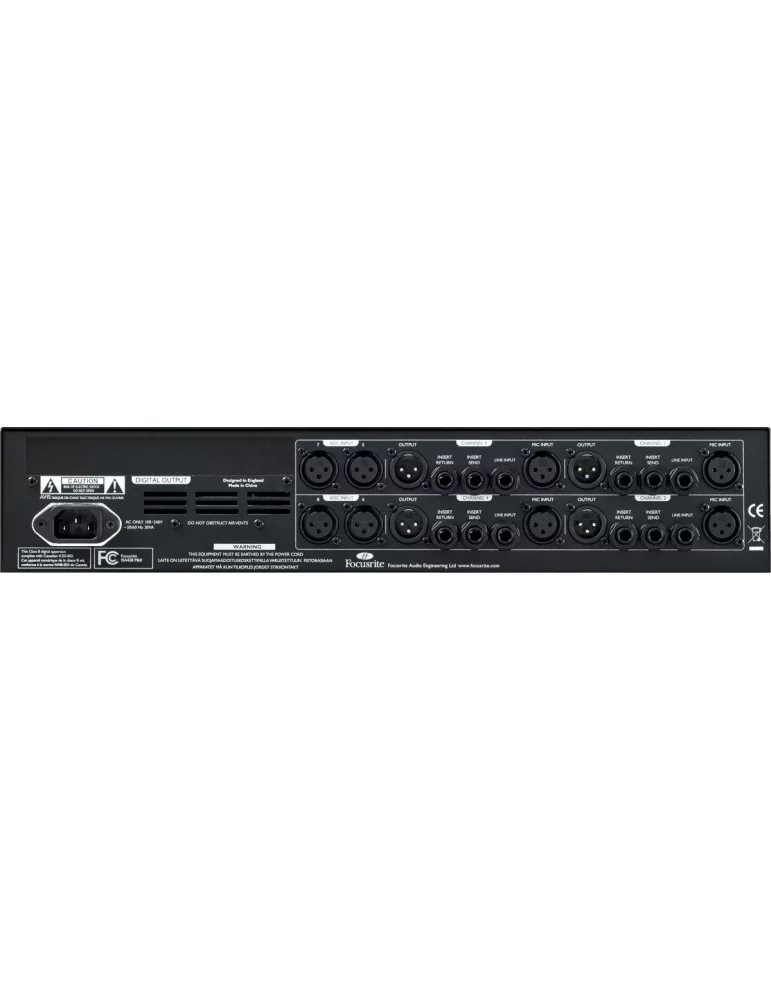  FOCUSRITE PRO ISA-428-MK2 ISA - 4 channels|MusicGoodDeal 