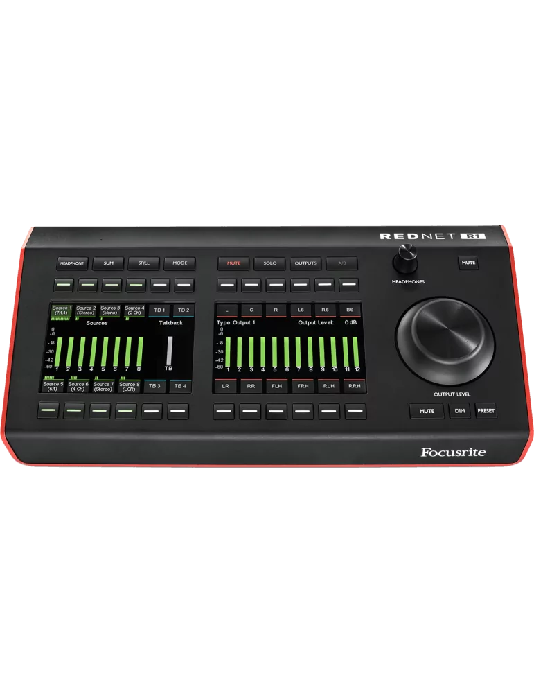  FOCUSRITE PRO REDNET-R1 REDNET - Control surface for Red interfaces|MusicGoodDeal 