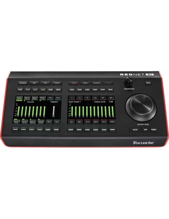  FOCUSRITE PRO REDNET-R1 REDNET - Control surface for Red interfaces|MusicGoodDeal 