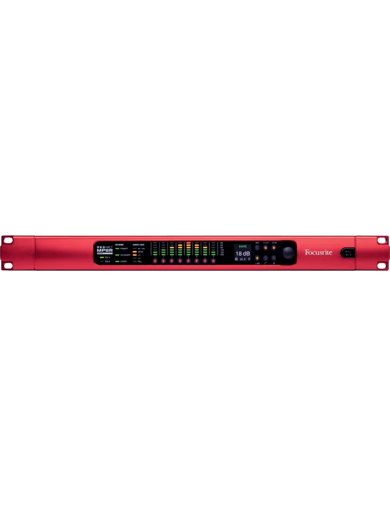  FOCUSRITE PRO REDNET-MP8R REDNET - 8 Channel Preamp|MusicGoodDeal 