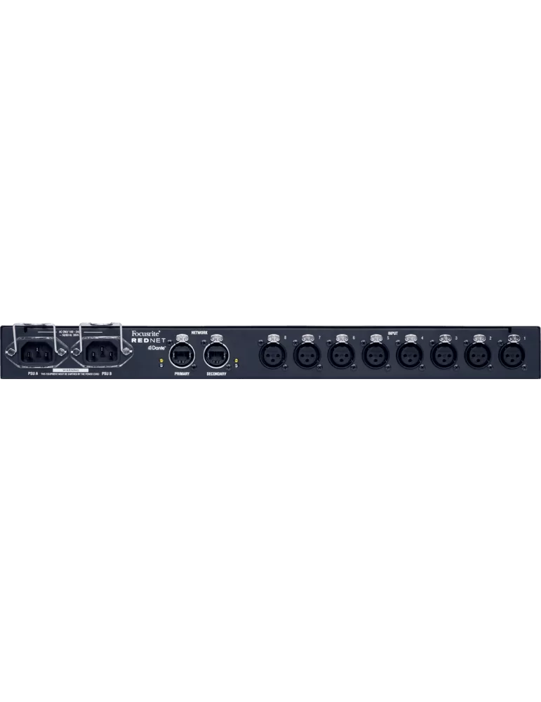  FOCUSRITE PRO REDNET-MP8R REDNET - 8 Channel Preamp|MusicGoodDeal 