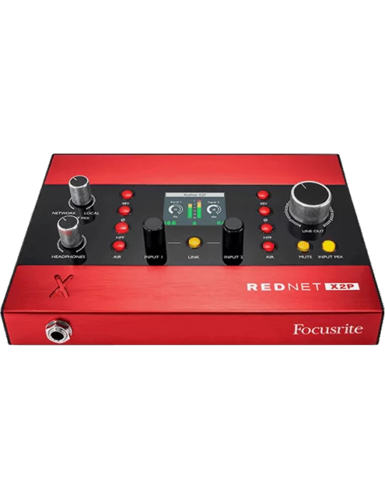  FOCUSRITE PRO REDNET-X2P REDNET - Desktop Dante 2x2|MusicGoodDeal 