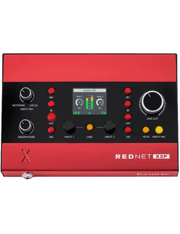  FOCUSRITE PRO REDNET-X2P REDNET - Desktop Dante 2x2|MusicGoodDeal  2