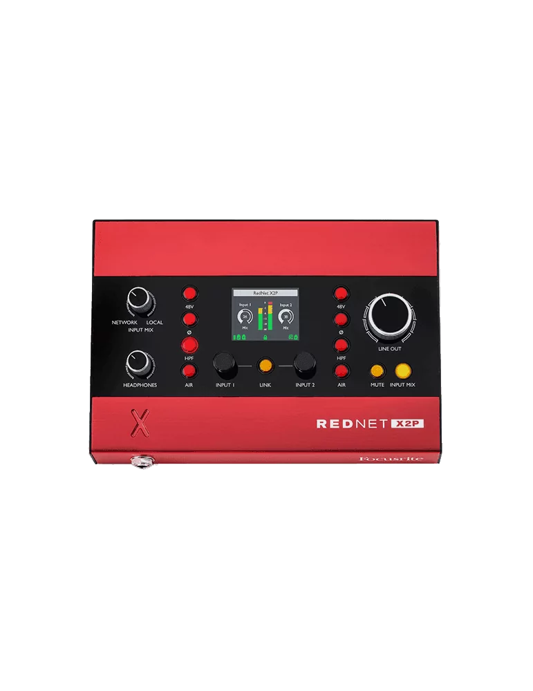  FOCUSRITE PRO REDNET-X2P REDNET - Desktop Dante 2x2|MusicGoodDeal 