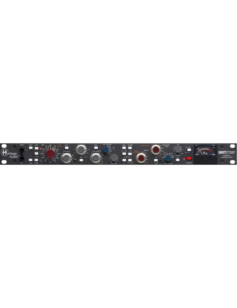  HERITAGE AUDIO BRITSTRIP   Mic preamp - Channel Strip EQ - Compressor|MusicGoodDeal 