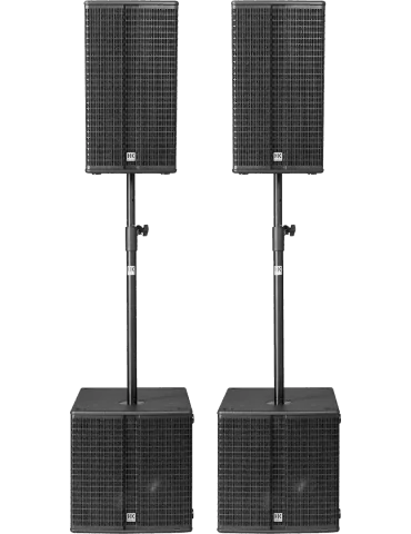  HK AUDIO L3PACK-COMPACT Complete systems - Amplified kit for 300 people|MusicGoodDeal 