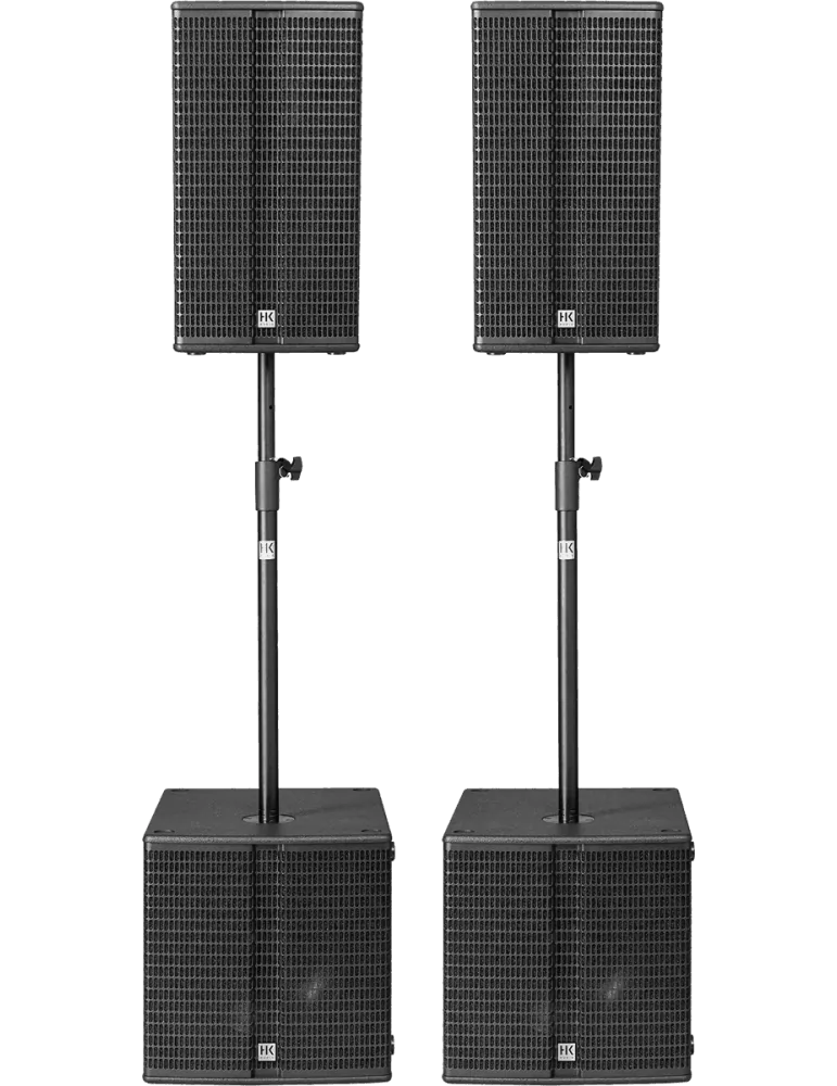  HK AUDIO L3PACK-COMPACT Complete systems - Amplified kit for 300 people|MusicGoodDeal 