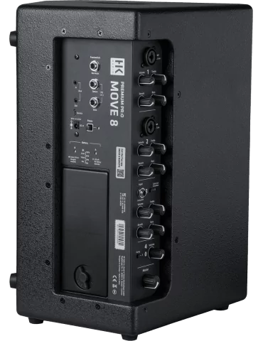  HK AUDIO MOVE8 Battery powered speaker - 2 way 8"/1" amplifier 60W versatile|MusicGoodDeal  2