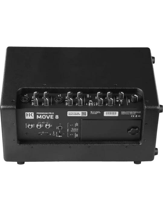  HK AUDIO MOVE8 Altavoz a pilas - amplificador de 2 vías de 8"/1" de 60W versátil|MusicGoodDeal 