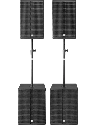  HK AUDIO L3PACK-BASS Complete Systems - Amplified Kit for 250 people|MusicGoodDeal 