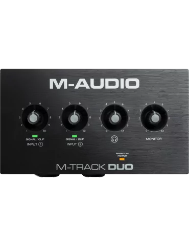  M-AUDIO MTRACK-DUO 2 canales, 2 entradas combo XLR/jack|MusicGoodDeal  2