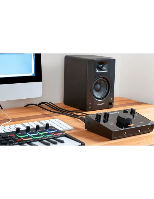  M-AUDIO BX3D4-BT 2-way 3.5" 120W Bluetooth (pair)|MusicGoodDeal 