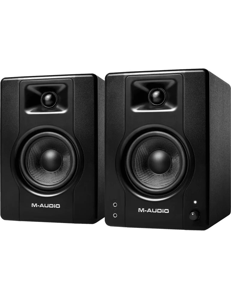  M-AUDIO BX4D3 Active 2-way 4.5" 120W speakers (pair)|MusicGoodDeal 