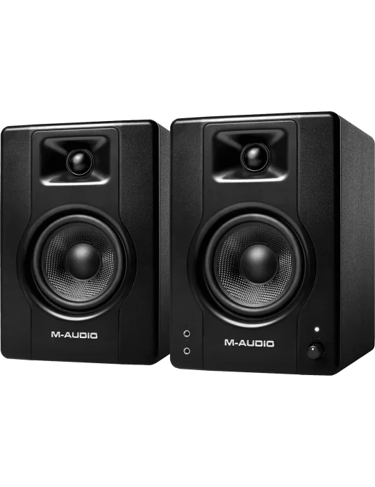  M-AUDIO BX4D3 Active 2-way 4.5" 120W speakers (pair)|MusicGoodDeal 